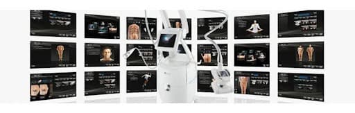 Advanced skin analysis device used at Cannelle Skin Clinic for personalised skincare treatments.
