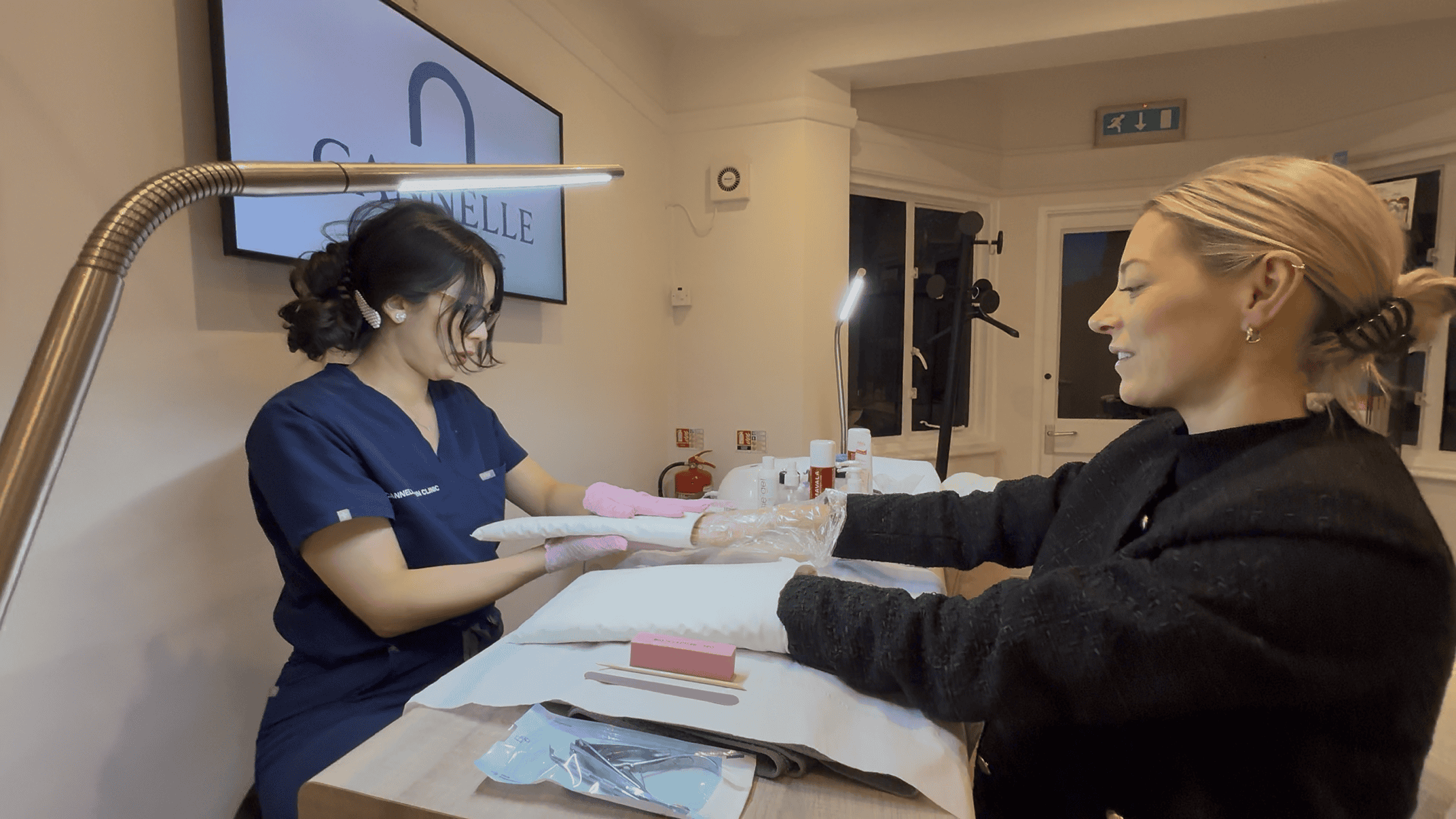 Professional skin consultation at Cannelle Skin Clinic, Enfield UK.