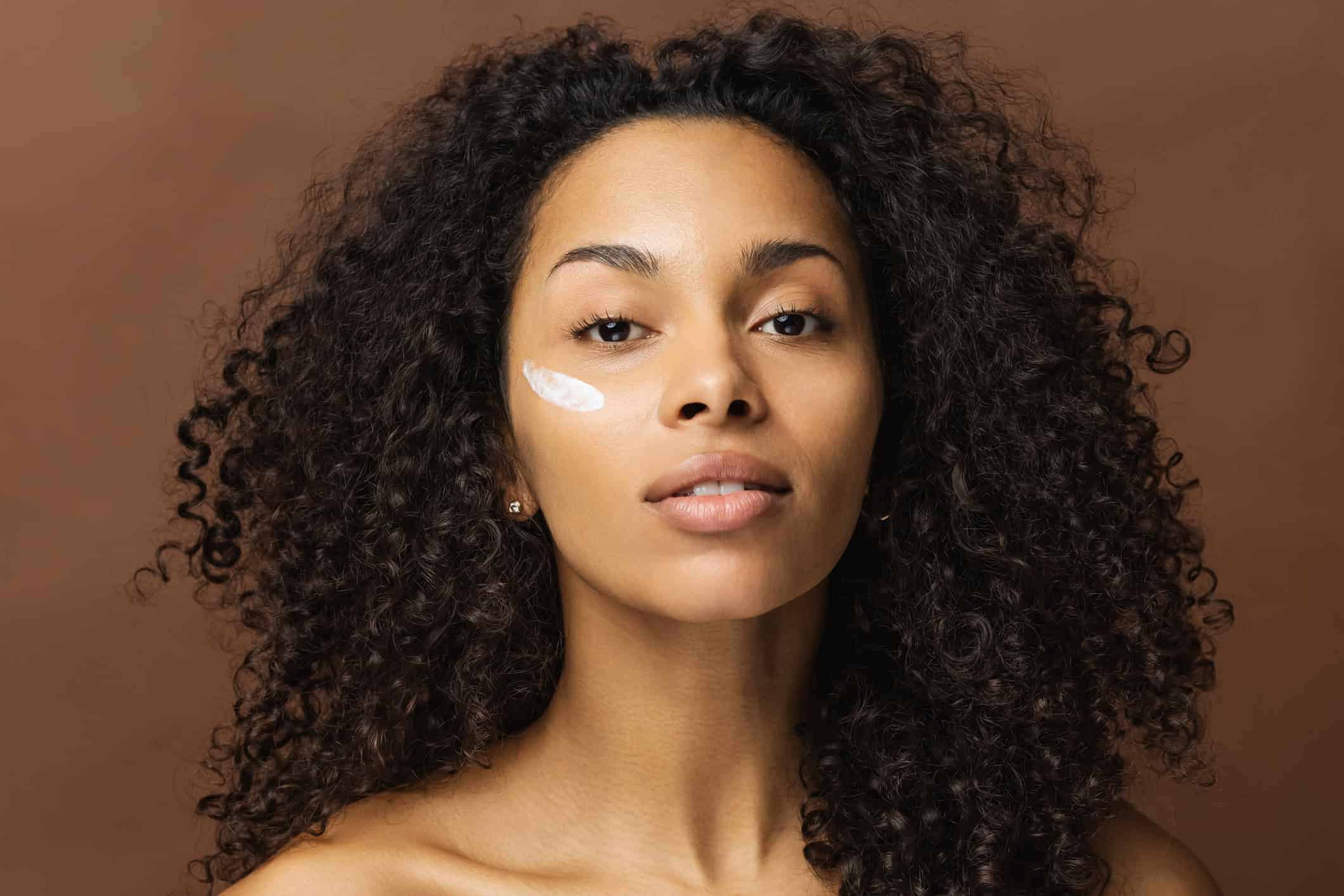 Close up of the under-eye area