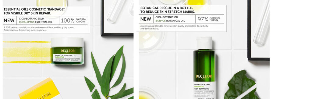 NEW CICA BOTANIC RANGE FROM DECLÉOR