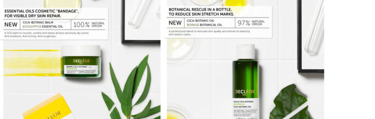 NEW CICA BOTANIC RANGE FROM DECLÉOR